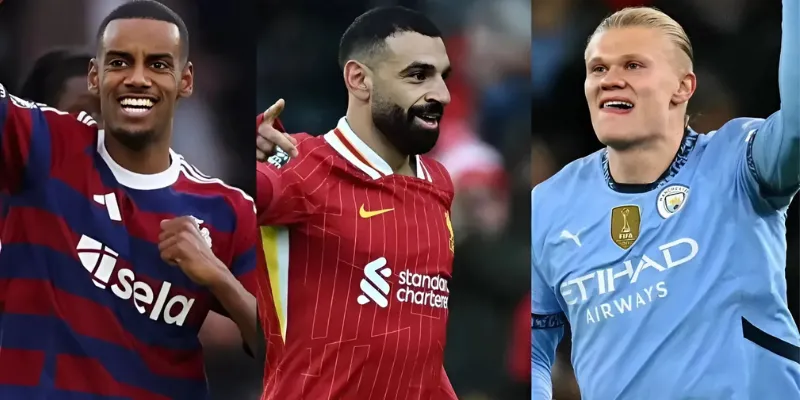 Salah, Isak và Haaland ai sẽ là vua phá lưới của Premier League 